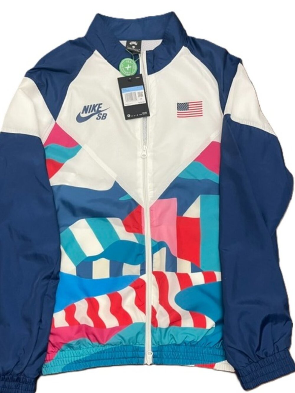 Nike SB x Parra USA Olympic Skateboarding Track Jacket NWT Men's M Rare